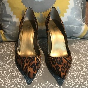 Leopard heels